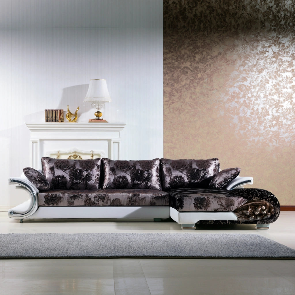 Modulaire hoekbank, kleur wit
