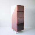 Bureau-organizer op wielen, kleur grijs